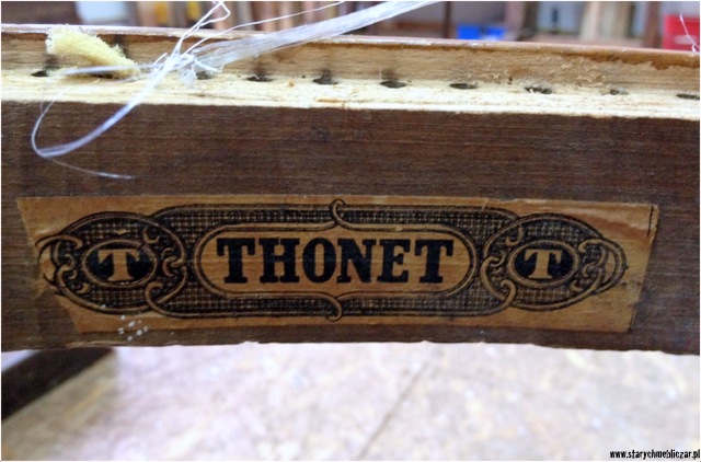 węgierska etykieta Thonet